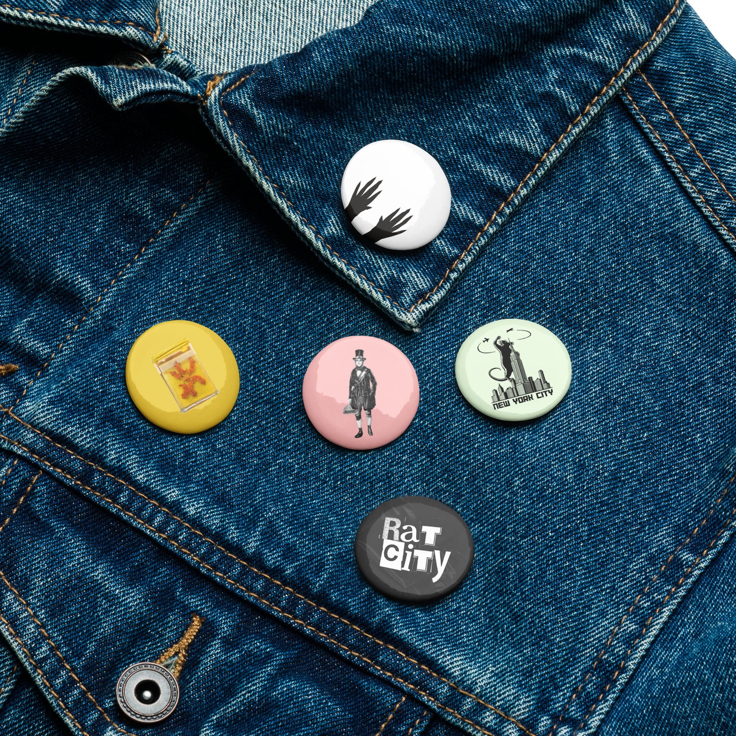 Rat City Pins