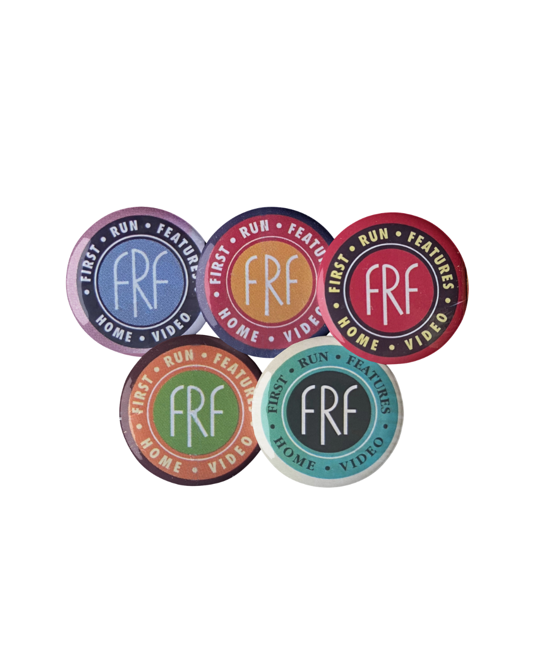 VHS Logo Pins